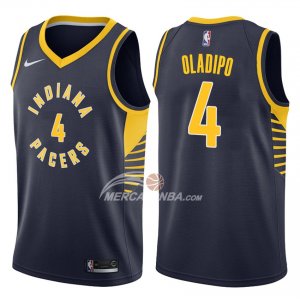 Maglie NBA Victor Oladipo Indiana Pacers Icon Profundo 2017-18 Blu