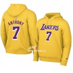 Felpa con Cappuccio Los Angeles Lakers Carmelo Anthony Giallo