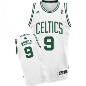 Maglie NBA Rivoluzione 30 Rondo,Boston Celtics Bianco