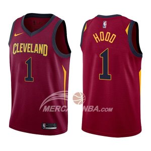 Maglie NBA Cleveland Cavaliers Rodney Hood Icon 2017-18 Rosso