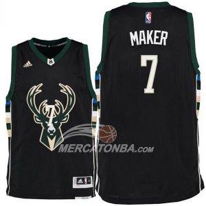 Maglie NBA Maker Milwaukee Bucks Negro