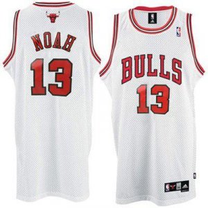 Maglie NBA Noah,Chicago Bulls Bianco