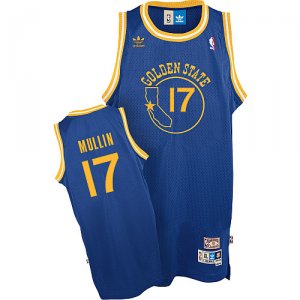 Maglie NBA Rivoluzione 30 Mullin,Golden State Warriors Blu