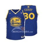 Maglia NBA Bambino Curry Golden State Warriors Blu