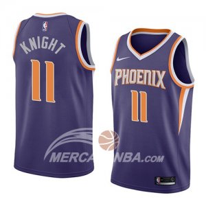 Maglie NBA Phoenix Suns Brandon Knight Icon 2018 Blu