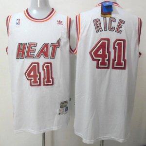 Maglie NBA Rice,Miami Heats Bianco