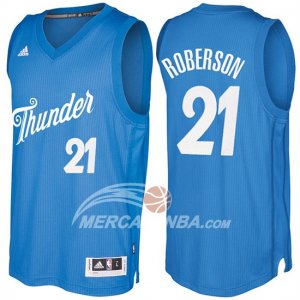 Maglie NBA Christmas 2016 Andre Roberson Oklahoma City Thunder Blu