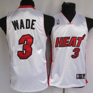 Maglie NBA Bambini Wade,Miami Heats Bianco