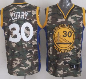 Maglie NBA Camouflage Curry Riv30