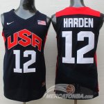 Maglia NBA Harden,USA 2012 Nero