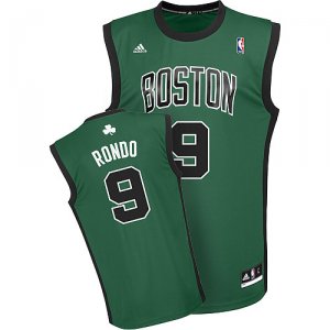 Maglia NBA Rivoluzione 30 Rondo,Boston Celtics Verde2