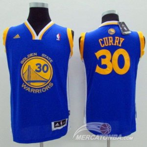 Maglie NBA Bambini Curry,Golden State Warriors Blu
