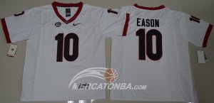 Maglie NBA Nino NCAA Jacob Eason Bianco