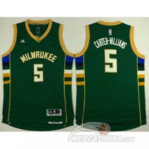 Maglie NBA Carter-Williams,Milwaukee Bucks Verde