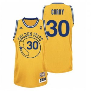 Maglie NBA Rivoluzione 30 Curry,Golden State Warriors Giallo2