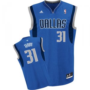 Maglie NBA Rivoluzione 30 Terry,Dallas Mavericks Blu