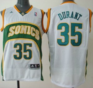 Maglie NBA Durant,Seattle Sonics Bianco
