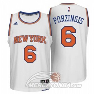 Maglie NBA Porzingis,New York Knicks Bianco
