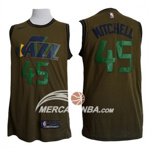 Maglie NBA Jazz Donovan Mitchell Nike Verde