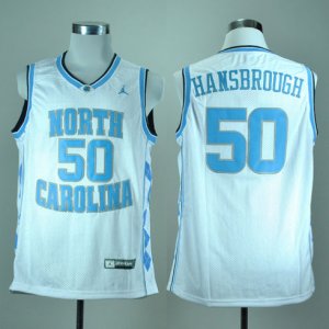Maglie NBA NCAA Hansbrough,North Carolina Bianco