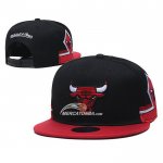 Cappellino Chicago Bulls Mitchell & Ness Rosso Nero