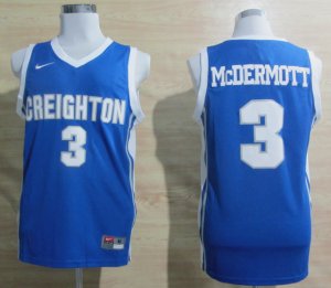 Maglie NBA NCAA McDermott,Creighton Blu