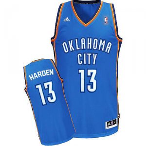 Maglie NBA Rivoluzione 30 Harden,Oklahoma City Thunder Blu
