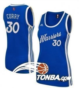 Maglie NBA Donna Curry Christmas,Cleveland Warriors Blu