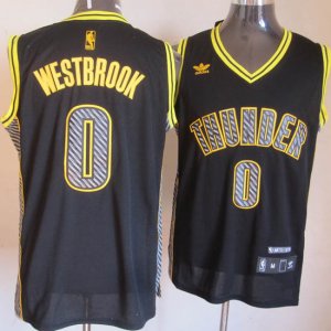 Maglie NBA Relampago Westbrook Nero