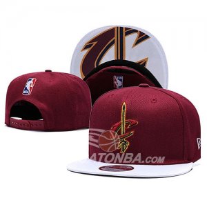 Cappellino Cleveland Cavaliers Snapback Rosso Bianco