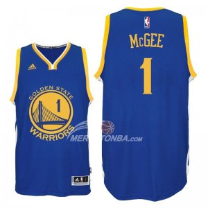 Maglie NBA McGee Golden State Warriors Azul