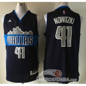 Maglie NBA Nowitzik,Dallas Mavericks Blu