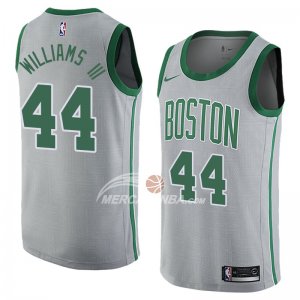 Maglie NBA Celtics Robert Williams Iii Ciudad 2017-18 Grigio