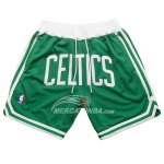 Pantaloncini Boston Celtics Just Don Verde
