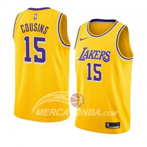 Maglia Los Angeles Lakers Demarcus Cousins Icon 2019-20 Giallo