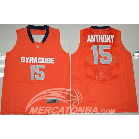 Maglia NBA NCAA Camerlo Anthony Arancione