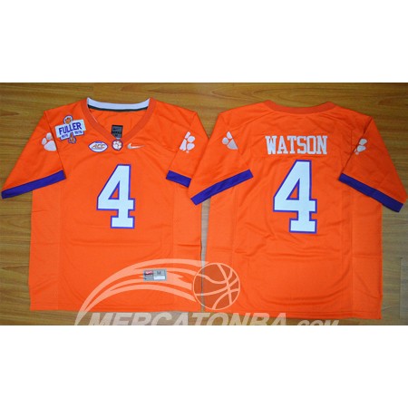 Maglia NBA NCAA Deshaun Watson Diamond Edition Arancione