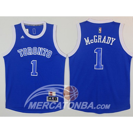 Maglia NBA McGrady,Toronto Raptors Blu