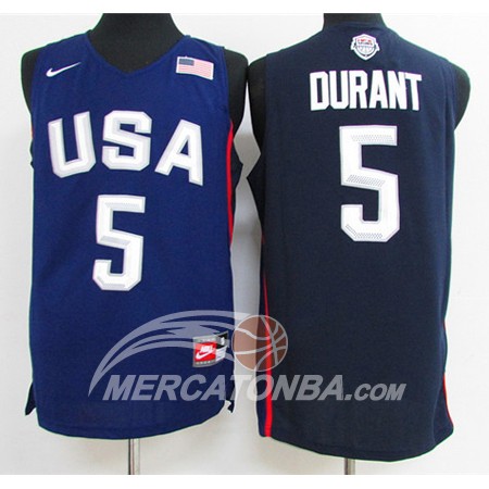 Maillot de Durant,USA NBA 2016 Blu