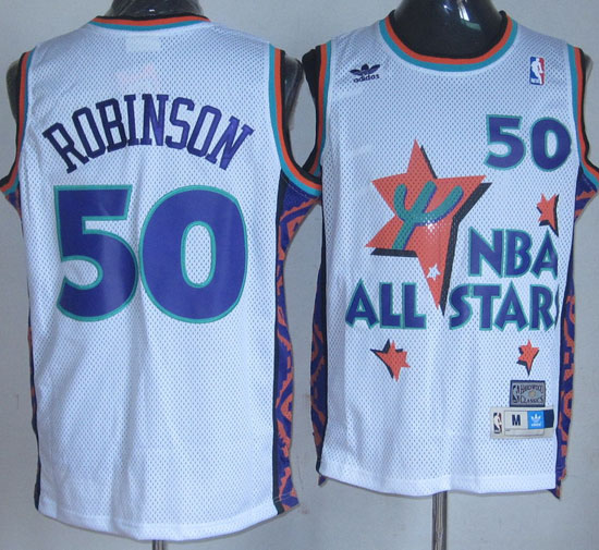 Maglia NBA Robinson,All Star 1995 Bianco