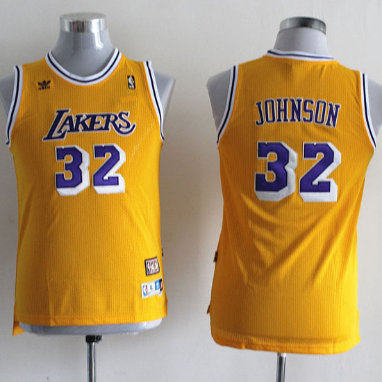 Maglia NBA Bambino Johnson,Los Angeles Lakers Giallo