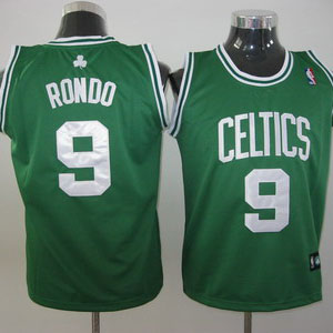 Maglie NBA Bambini Rondo,Boston Celtics Verde
