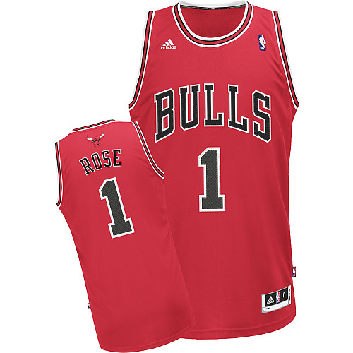 Maglia NBA Rose,Chicago Bulls Rosso