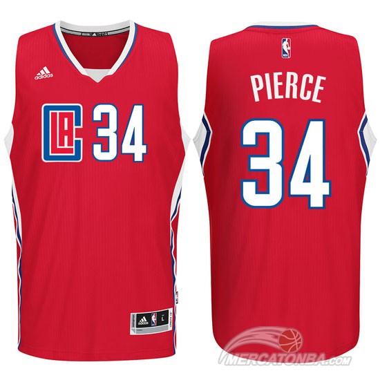 Maglia NBA Pierce,Los Angeles Clippers Rosso