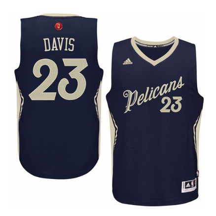 Maglia NBA Davis Christmas,New Orleans Pelicans Blauw