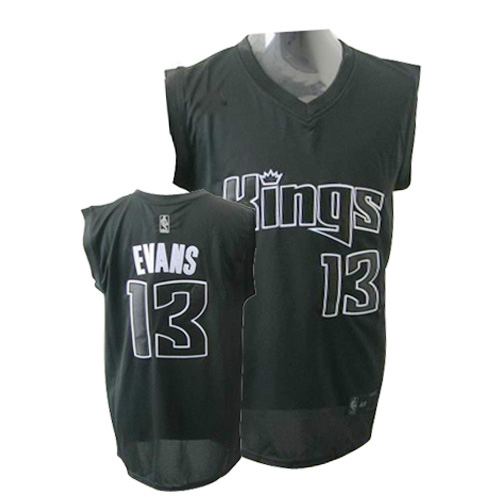 Maglia NBA Evans,Sacramento Kings Nero