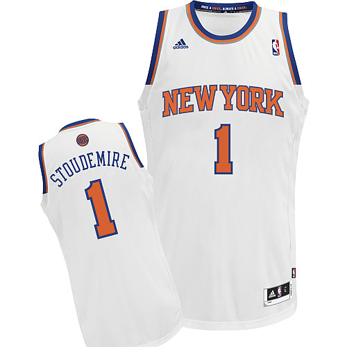 Maglia NBA Rivoluzione 30 Stoudemire,New York Knicks Bianco