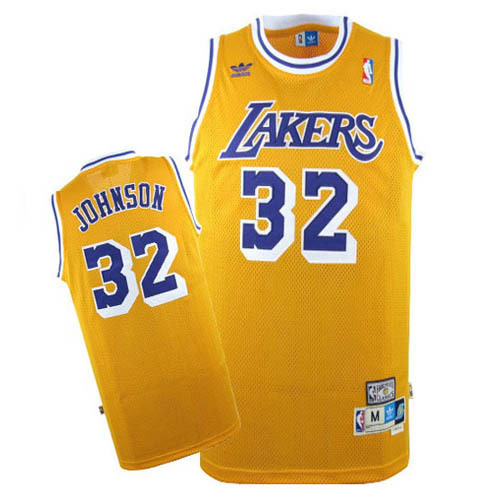 Maglia NBA Johnson,Los Angeles Lakers Giallo