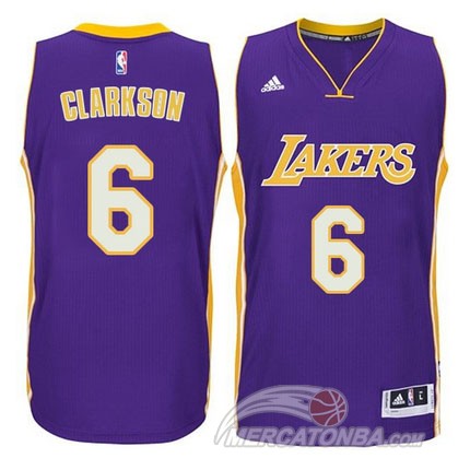 Maglia NBA Clarkson,Los Angeles Lakers Porpora