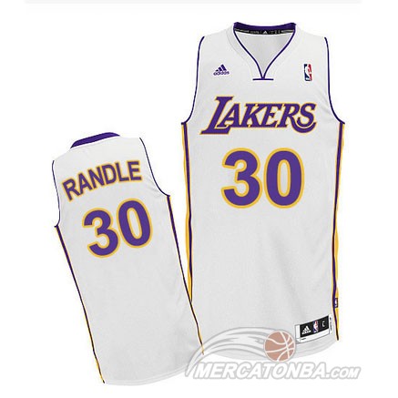 Maglia NBA Randle,Los Angeles Lakers Bianco